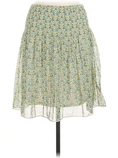 Pre-owned Max Studio Casual Skirt In Green