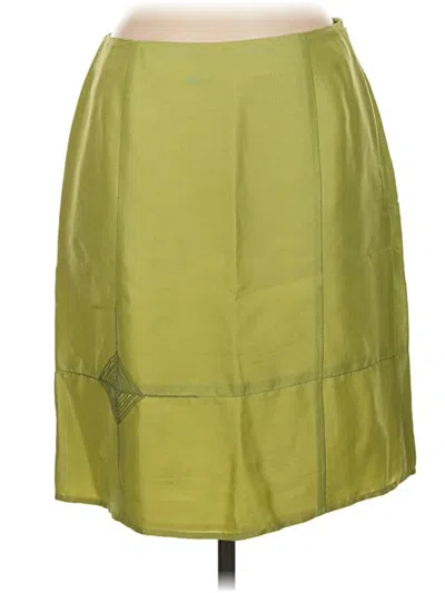 Pre-owned Max Studio Casual Skirt In Green