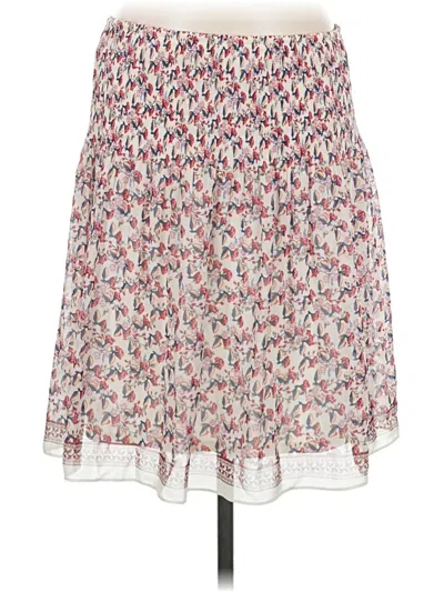 Pre-owned Max Studio Casual Skirt In Ivory