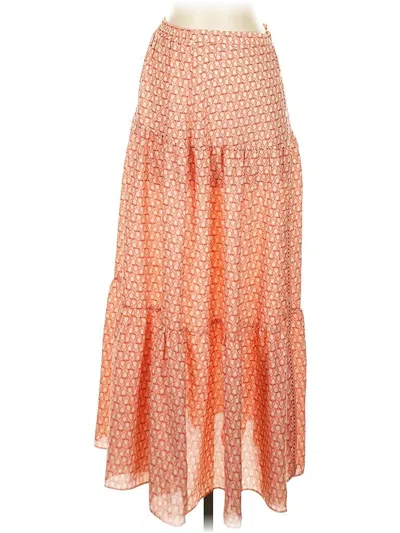 Pre-owned Max Studio Casual Skirt In Orange