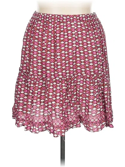 Pre-owned Max Studio Casual Skirt In Pink