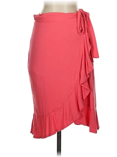 Pre-owned Max Studio Casual Skirt In Pink