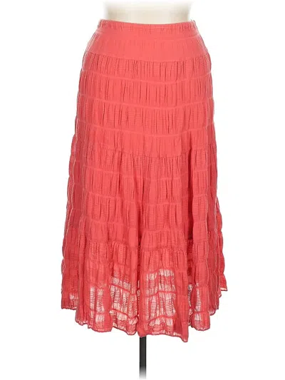 Pre-owned Max Studio Casual Skirt In Red