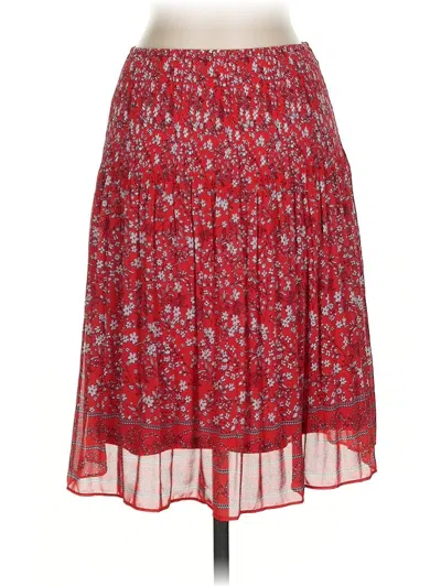 Pre-owned Max Studio Casual Skirt In Red