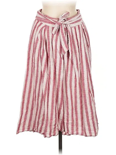 Pre-owned Max Studio Casual Skirt In Red