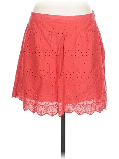 Pre-owned Max Studio Casual Skirt In Red