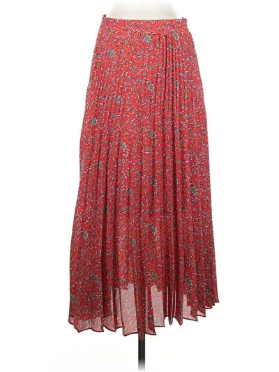 Pre-owned Max Studio Casual Skirt In Red