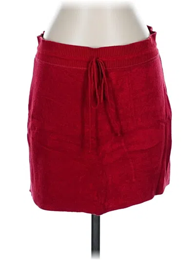 Pre-owned Max Studio Casual Skirt In Red
