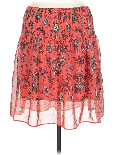 Pre-owned Max Studio Casual Skirt In Red