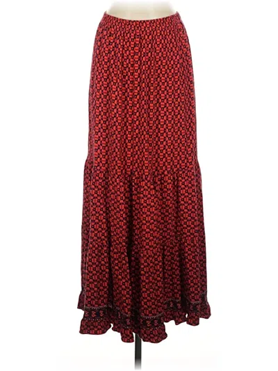 Pre-owned Max Studio Casual Skirt In Red