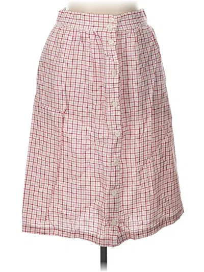 Pre-owned Max Studio Casual Skirt In Red