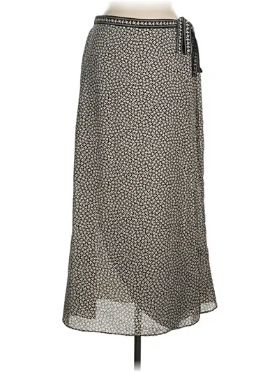 Pre-owned Max Studio Casual Skirt In Silver