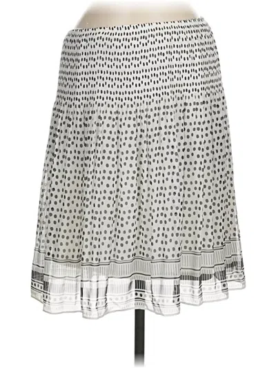 Pre-owned Max Studio Casual Skirt In Silver