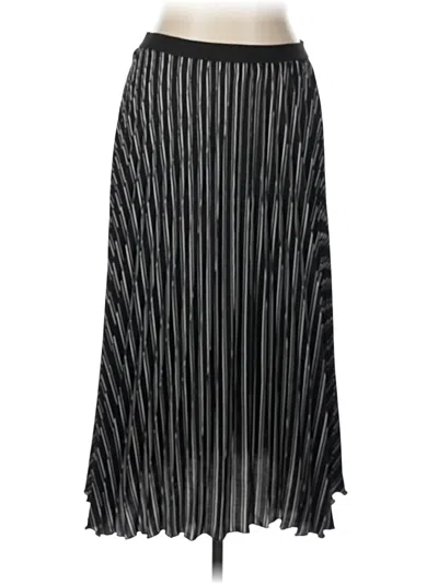 Pre-owned Max Studio Casual Skirt In Silver