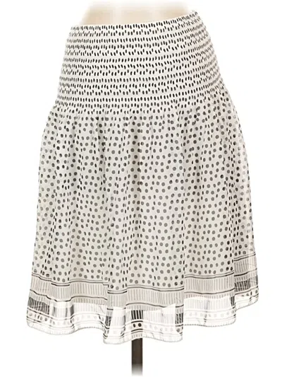 Pre-owned Max Studio Casual Skirt In Silver