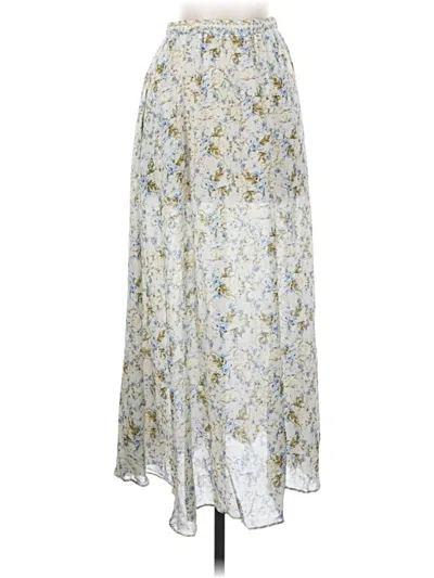 Pre-owned Max Studio Casual Skirt In Silver