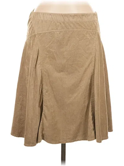 Pre-owned Max Studio Casual Skirt In Tan