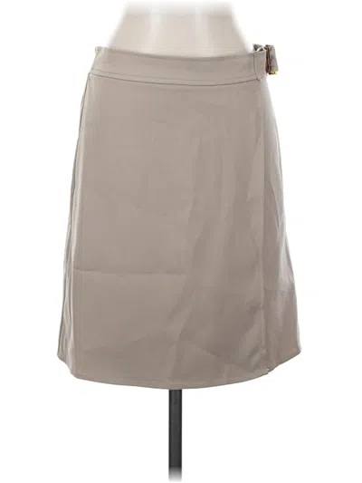 Pre-owned Max Studio Casual Skirt In Tan