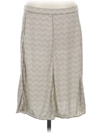 Pre-owned Max Studio Casual Skirt In Tan
