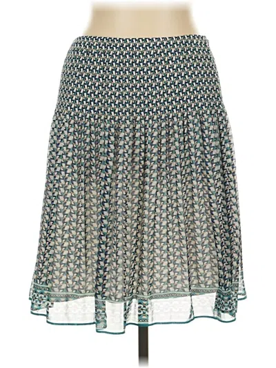 Pre-owned Max Studio Casual Skirt In Teal