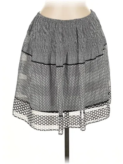 Pre-owned Max Studio Casual Skirt In White