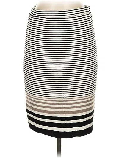 Pre-owned Max Studio Casual Skirt In White