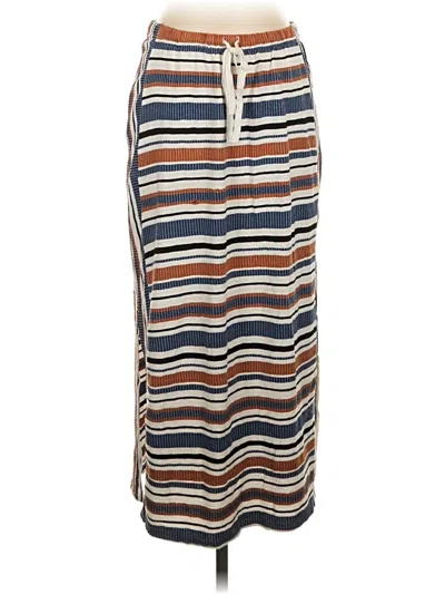 Pre-owned Max Studio Casual Skirt In White