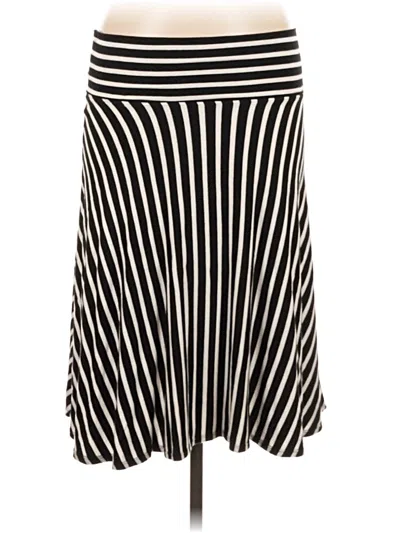 Pre-owned Max Studio Casual Skirt In White