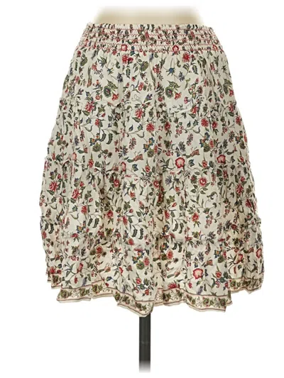 Pre-owned Max Studio Casual Skirt In White