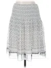 Max Studio Casual Skirt In White