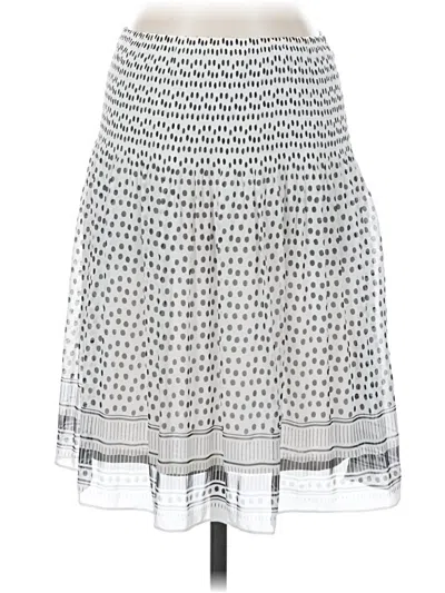 Max Studio Casual Skirt In White