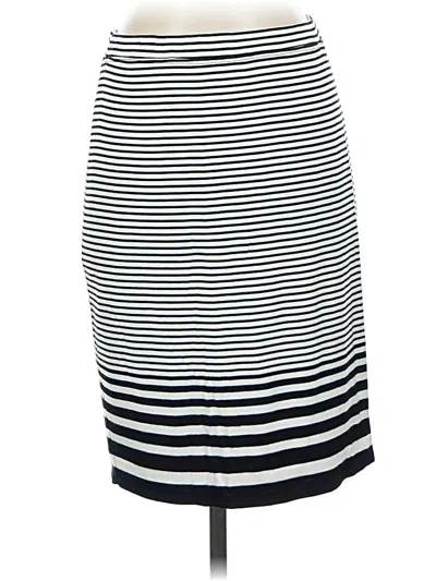 Pre-owned Max Studio Casual Skirt In White