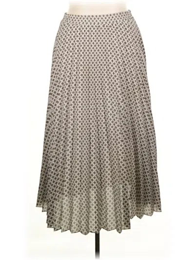 Pre-owned Max Studio Casual Skirt In White