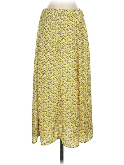 Pre-owned Max Studio Casual Skirt In Yellow