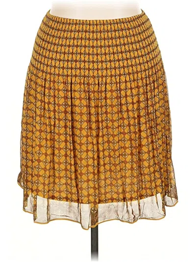 Pre-owned Max Studio Casual Skirt In Yellow