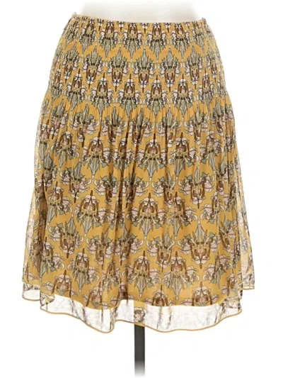 Pre-owned Max Studio Casual Skirt In Yellow