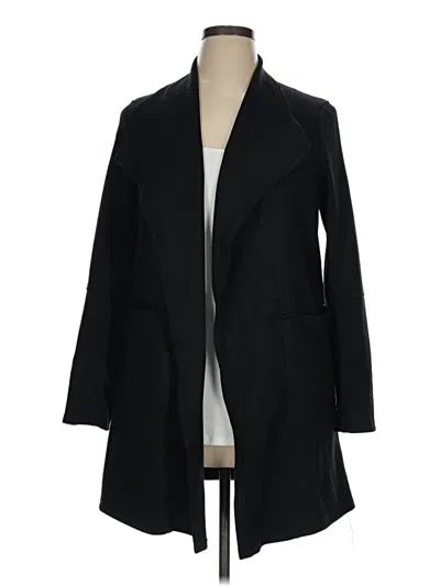 Pre-owned Max Studio Coat In Black
