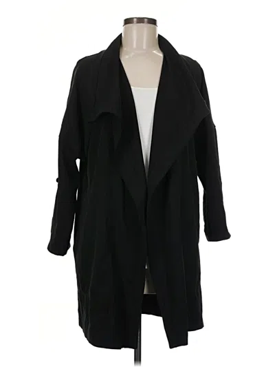 Pre-owned Max Studio Coat In Black