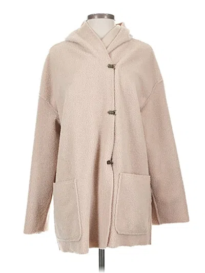 Pre-owned Max Studio Coat In Brown