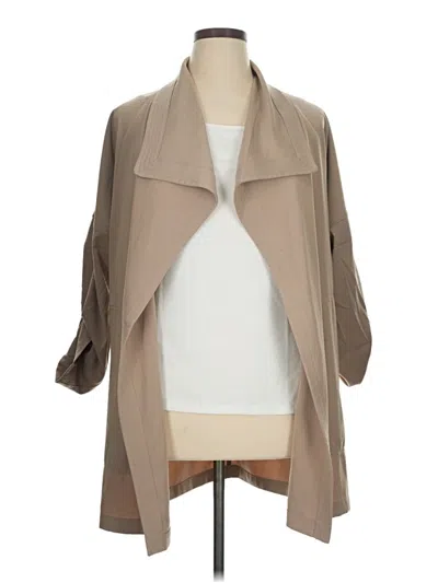 Pre-owned Max Studio Coat In Brown