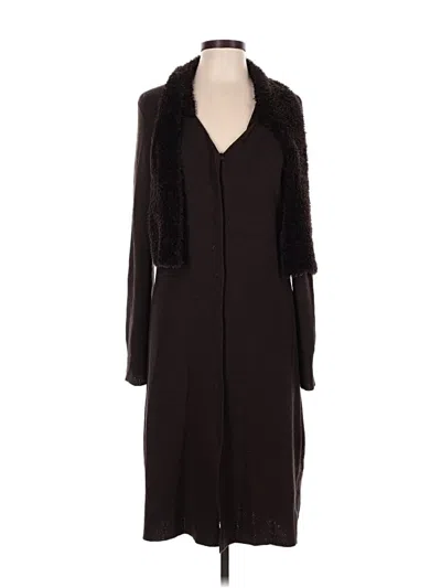 Pre-owned Max Studio Coat In Brown