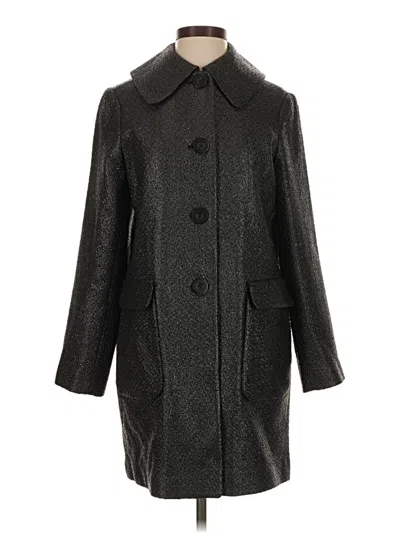 Pre-owned Max Studio Coat In Gray