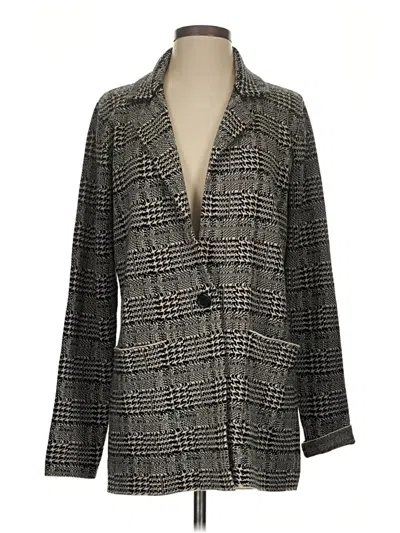 Pre-owned Max Studio Coat In Gray