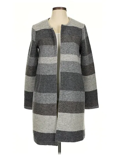 Pre-owned Max Studio Coat In Gray