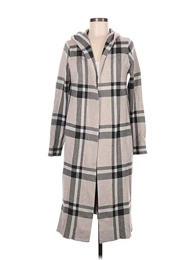 Pre-owned Max Studio Coat In Gray