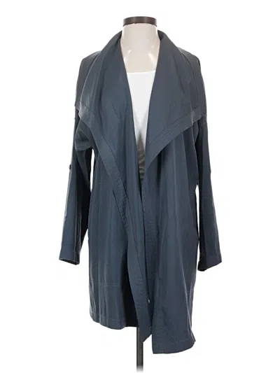 Pre-owned Max Studio Coat In Gray