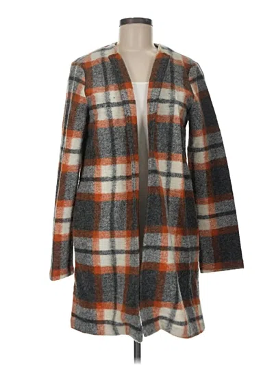 Pre-owned Max Studio Coat In Gray