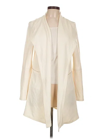 Pre-owned Max Studio Coat In White