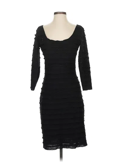 Pre-owned Max Studio Cocktail Dress In Black