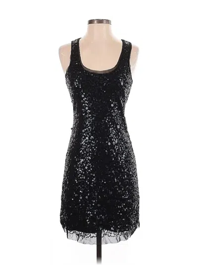 Pre-owned Max Studio Cocktail Dress In Black